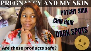 My Pregnancy Skin Care Routine| my skin has CHANGED| HAIRY FACE| DRY PATCHY SKIN| Ormuka