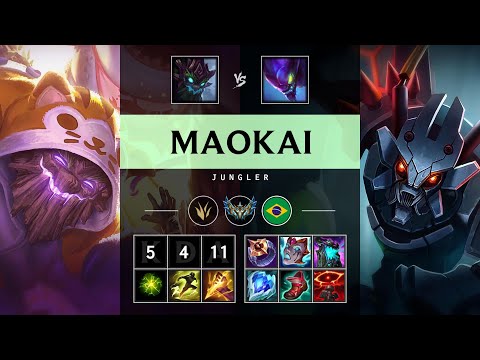 Maokai Jungle vs Kha'Zix - BR Challenger Patch 25.20