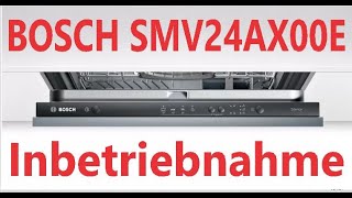 Vollintegtierbar Geschirrspüler Bosch SMV24AX00E Erstinbetriebnahme, Serie 2 60cm breit