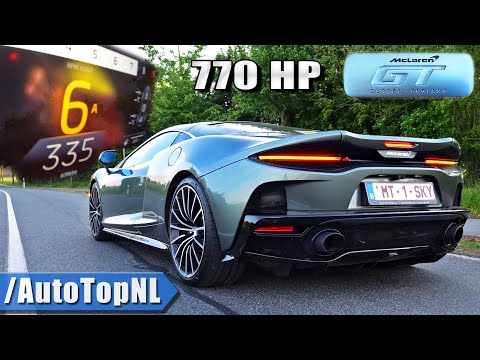 Thumbnail for 770HP McLaren GT | 0-335km/h *INSANE* ACCELERATION & FLYBY SOUND by AutoTopNL by McLaren GT