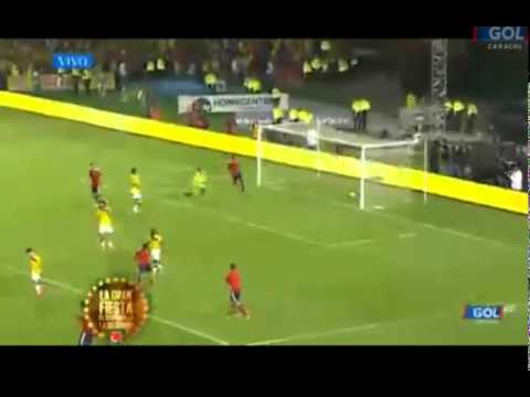 GOL de Carlos Bacca | Colombia vs Colombia | Despedida de Colombia 2014 HD