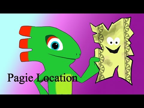 Yooka-Laylee Pagie Location: Novel Hovel- Hivory Towers