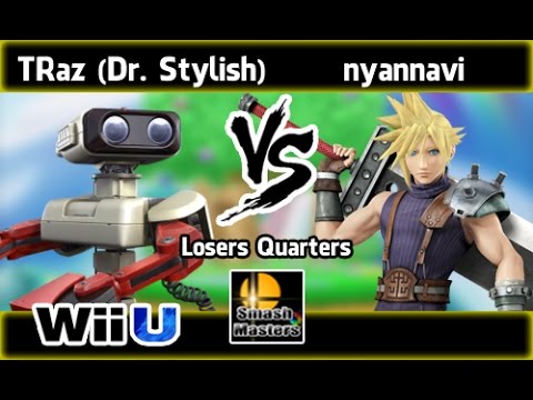 SmashMasters 4 - LOSERS QUARTERS - TRaz (Dr. Stylish) (R.O.B., Corrin) VS nyannavi (Cloud)