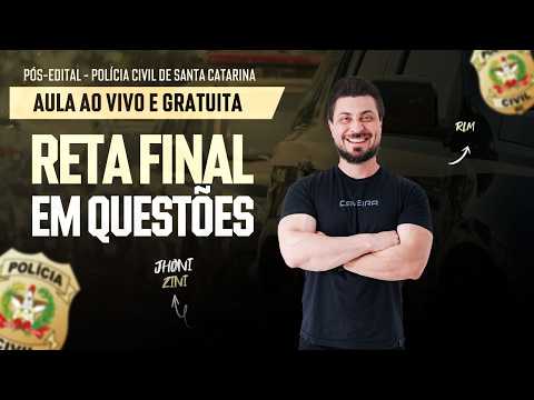 AULA PÓS-EDITAL CONCURSO PCSC - RACIOCÍNIO LÓGICO-MATEMÁTICO (RETA FINAL COM QUESTÕES)