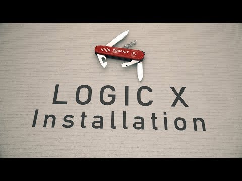 F9 Toolkit - Logic X Installation instructions