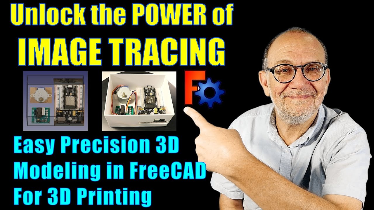 Mastering FreeCAD's Trace Feature: Designing a 3D-Printed Electronic Component Container