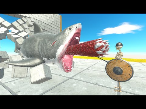 New Update Mutant Megalodon | Animal Revolt Battle Simulator