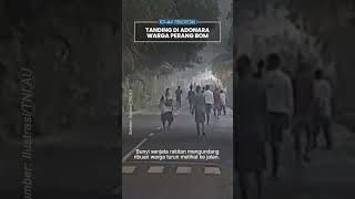 Kilas Peristiwa: Tanding Berdarah Adonara November 2021 Silam, Polisi Tak Berdaya Warga Perang Bom