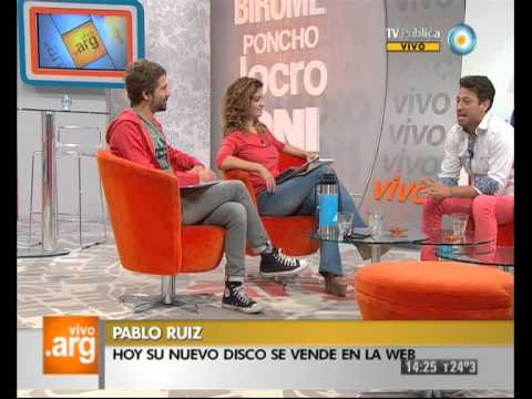 Vivo en Argentina - Invitado - Pablo Ruiz - 25-03-13