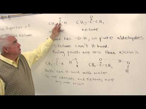 Physical Properties of Aldehydes & Ketones #science #chemistry #aldehydes #ketones