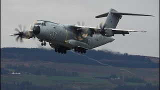 WASN’T EXPECTING THIS! RAINY PLANE SPOTTING AT GLASGOW AIRPORT ✈️ - 14/4/25 4K
