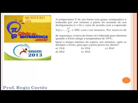 Questão 165 Prova comentada ENEM 2013