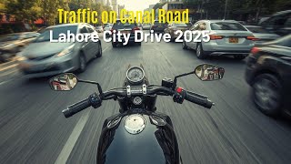 GoPro POV Ride on Canal Bank Road 🚦 | Lahore Traffic Vlog 2025 | #NasrVlogz
