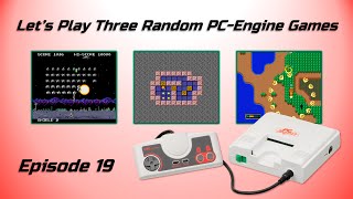 Let's Play Three Random PC-Engine Games - Episode 19