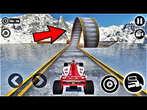 Impossible Formula Car Stunt Racing Tracks-Best Android Gameplay HD #20