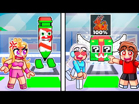 Festive Lucky Block Race But I Rigged It To Troll MY CRAZY FAN GIRLS...