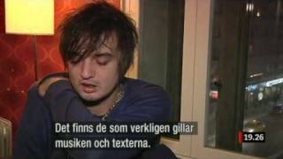 Peter Doherty Interview Sweden 2010