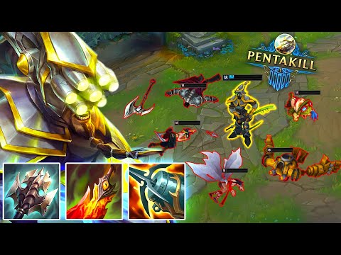Master Yi but I stole Faker's Mid Strategy and got multiple pentas (COUNTER ASSASSINS)
