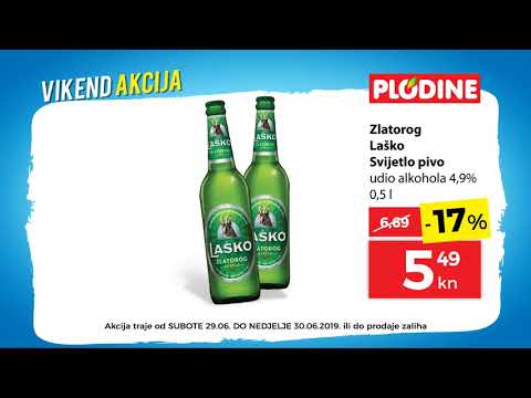 Plodine Vikend akcija 29.06.-30.06. 1