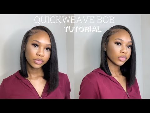 HOW TO: Quick weave Bob w/ bundles ft Amanda Hair