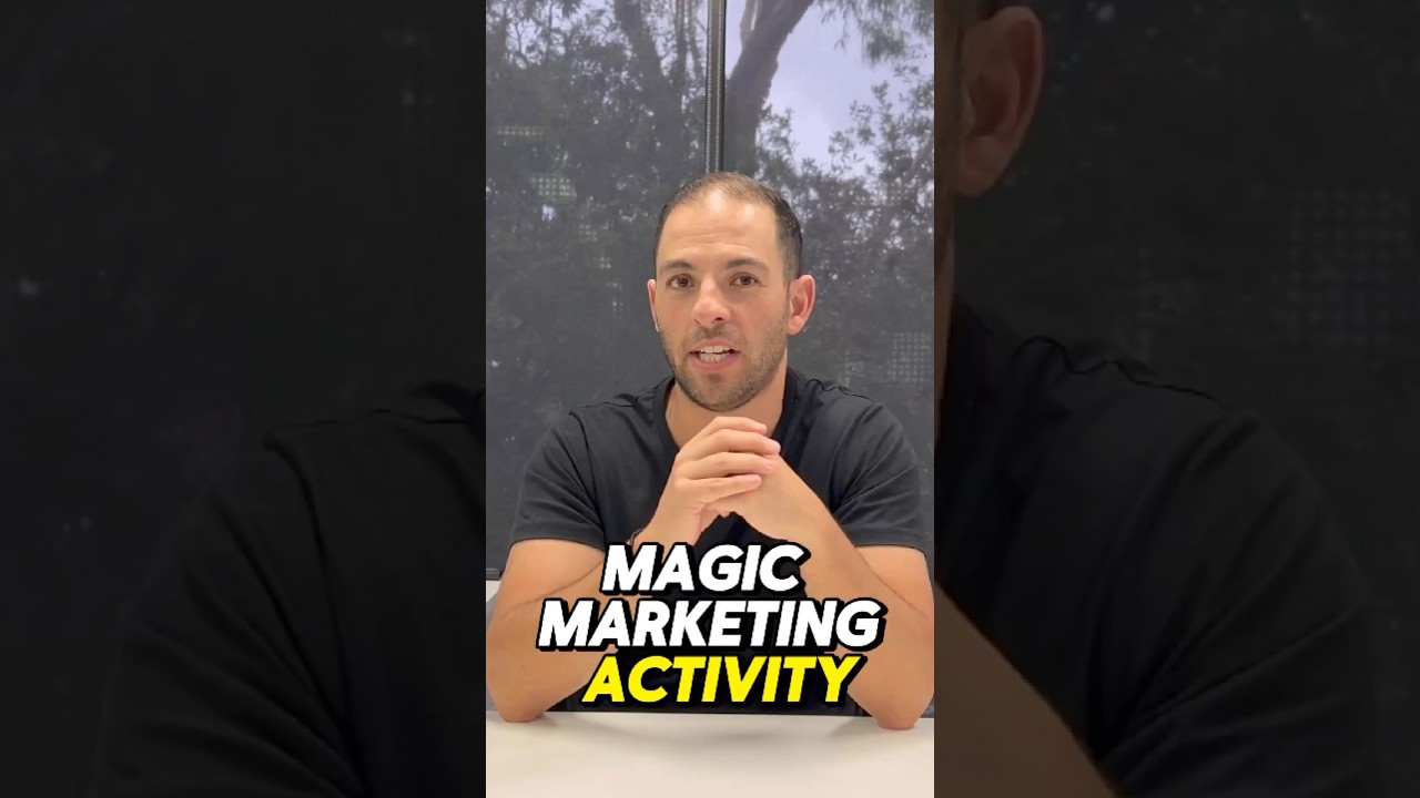 SEARCHING FOR A MAGIC MARKETING ACTIVITY? HERE IT IS.