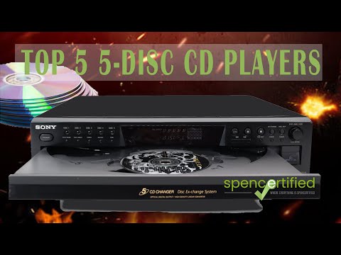 Top 5 Best 5-Disc CD Players | Compact Disc Carousel Auto Changer for Home Stereo