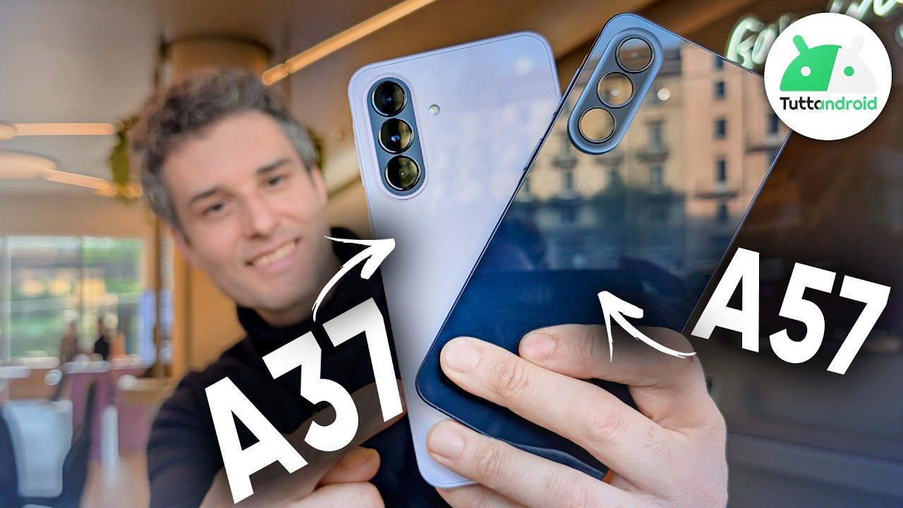 SAMSUNG Galaxy A57 e A37: prezzi, SPECIFICHE e NOVITA'