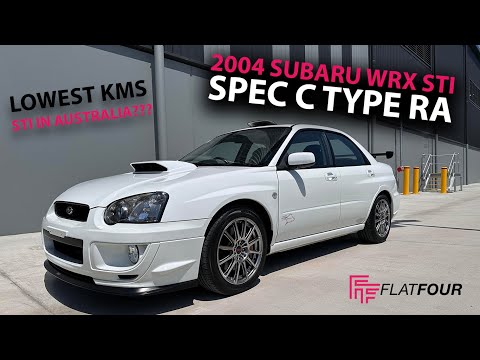 2004 WRX STI SPEC C TYPE RA - LOWEST KM STI IN AUSTRALIA?
