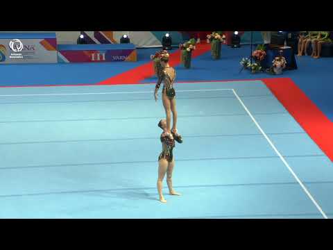 Kamila Bryskiewicz & Zofia Kaminska (POL) - 2023 ACRO European bronze medallists, Dynamic