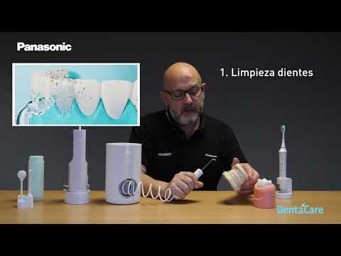 Miniatura del vídeo: irrigador dental Panasonic EW1211W845