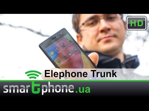 Обзор Elephone Trunk (2/16Gb, LTE, blue)