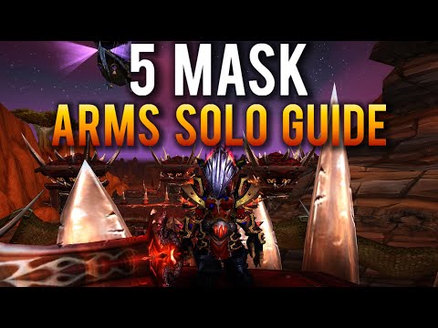 Horrific Vision of Orgrimmar 5 Mask Solo Arms Warrior