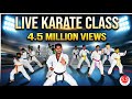 Live Karate Class SS Karate Gymnastics