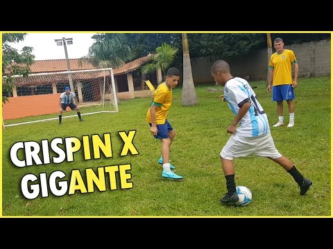 GIGANTE VS CRISPIN - BRASIL X ARGENTINA NA COPA DO MUNDO
