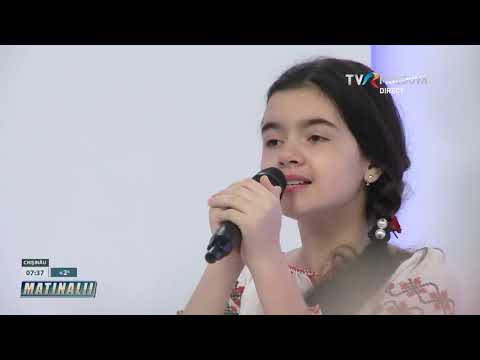 Milena Cojocaru "Lâng-o Salcie Înaltă" la emisiunea Matinalii (TVR MOLDOVA)