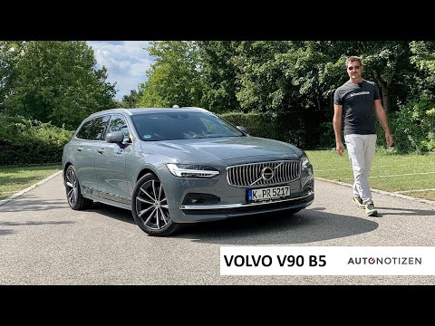 Volvo V90 B5 Mild-Hybrid Modelljahr 2021: Review, Test, Fahrbericht