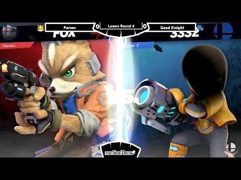 The Side Deck #45 - Good Knight (Mii Gunner) VS Parsec (Fox) - SSBU Losers