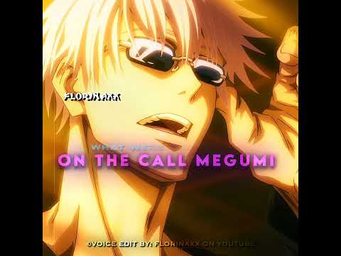 💀GOJO BE LIKE:STAY IN YOUR LIMITS MEGUMI☝🏻 || JUJUTSU KAISEN #gojo #jjk #funny #megumi