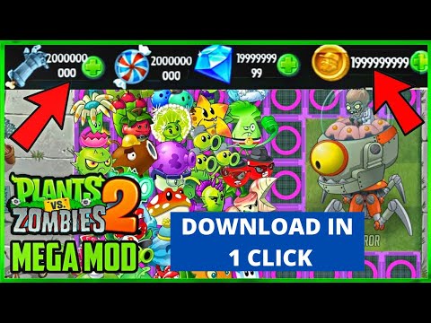 Plant vs Zombies 2 Hack l Plant vs Zombies 2 Mod Apk l UNLIMITED Coins And Gems