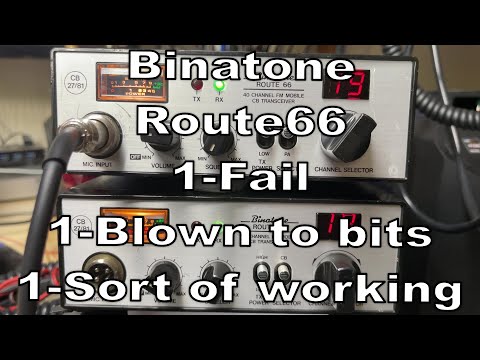 EP 096 - Binatone Route 66 27/81 CB Radio  - 3 radios 3 times the fun.