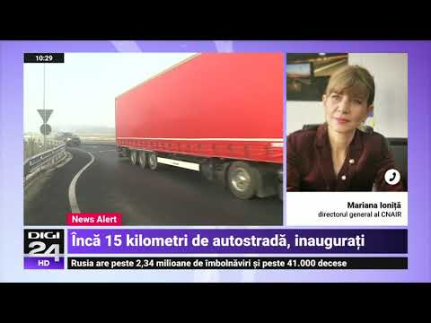 Autostrada Sebeș - Turda: Se deschide circulația pe lotul 1 - Digi24