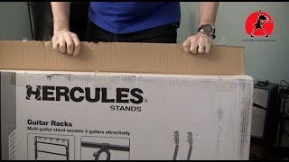 Video thumbnail for Review of Hercules GS525B Rack Stand for 5 guitars by ADDICTED TO GEAR