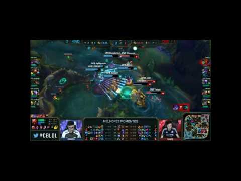 CBLOL : Segundo Melhores momenteos CNB VS KINO