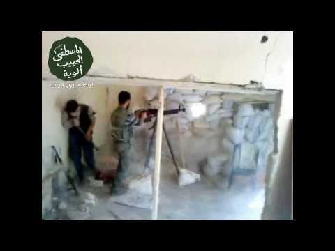 تصدي لواء هارون الرشيد لمحاولة قوات النظام اقتحام حي جوبر في مدينة دمشق