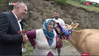 Güller Sak’ın gözyaşı mutluluğa döndü! Trabzon Valisi’nden sevindiren 