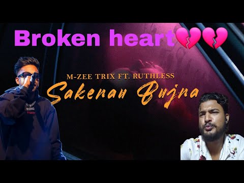 M-zee Trix Ft. @ruthlexxNp - Sakenau Bujhna ( Official Audio) | DEMON REACTION |