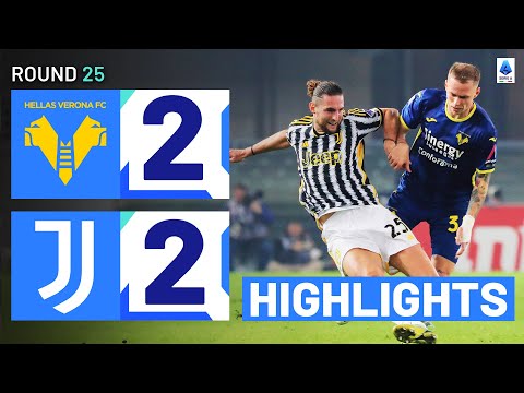 Resumen de Hellas Verona vs Juventus Jornada 25