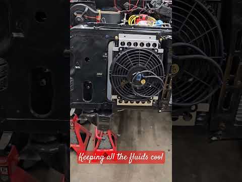 Derale Transmission Cooler for the TH350 IN the S10