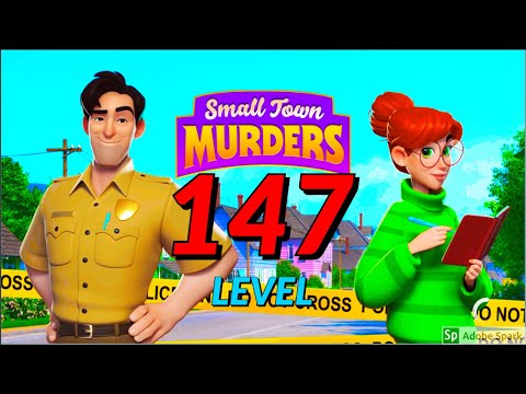 Small Town Murders  Match 3 Crime Mystery Stories Level 147 gameplay android ios new best game