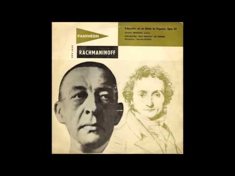 RACHMANINOFF Paganini Rhapsody | O.Frugoni, Vienna SO, H.Byrns | vinyl 1955 ®